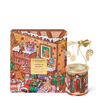 Kyoto In Bloom Spinning Carousel Gift Set
