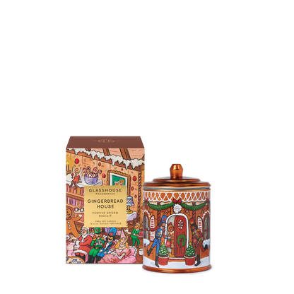 Gingerbread House 380g Candle