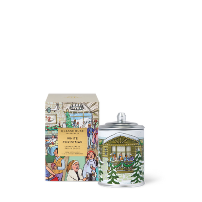 White Christmas 380g Candle