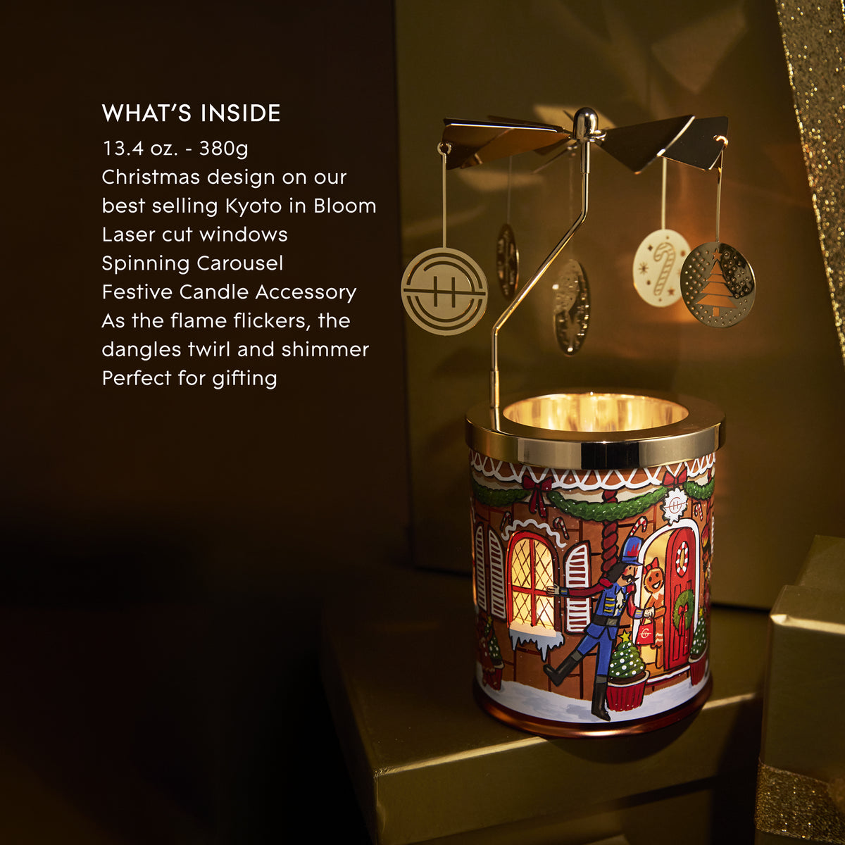 Kyoto In Bloom Spinning Carousel Gift Set
