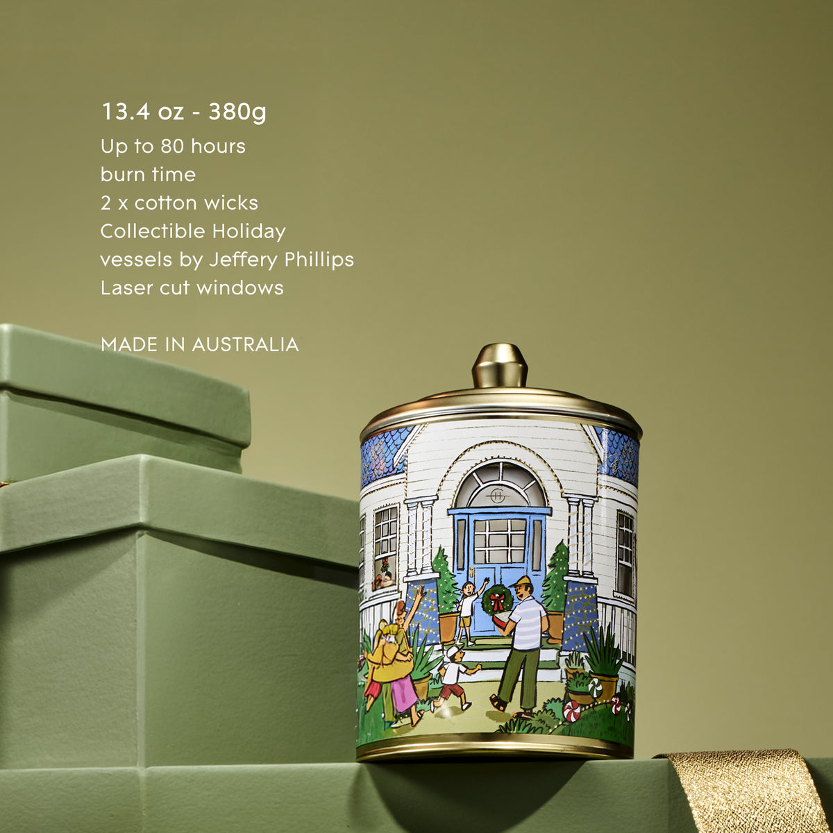 Under The Mistletoe 380g Candle