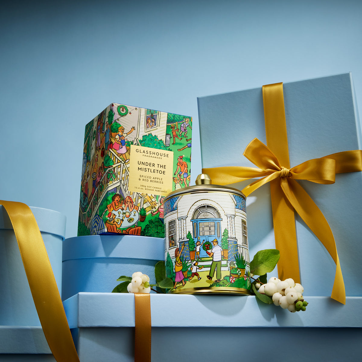 Under The Mistletoe 380g Candle