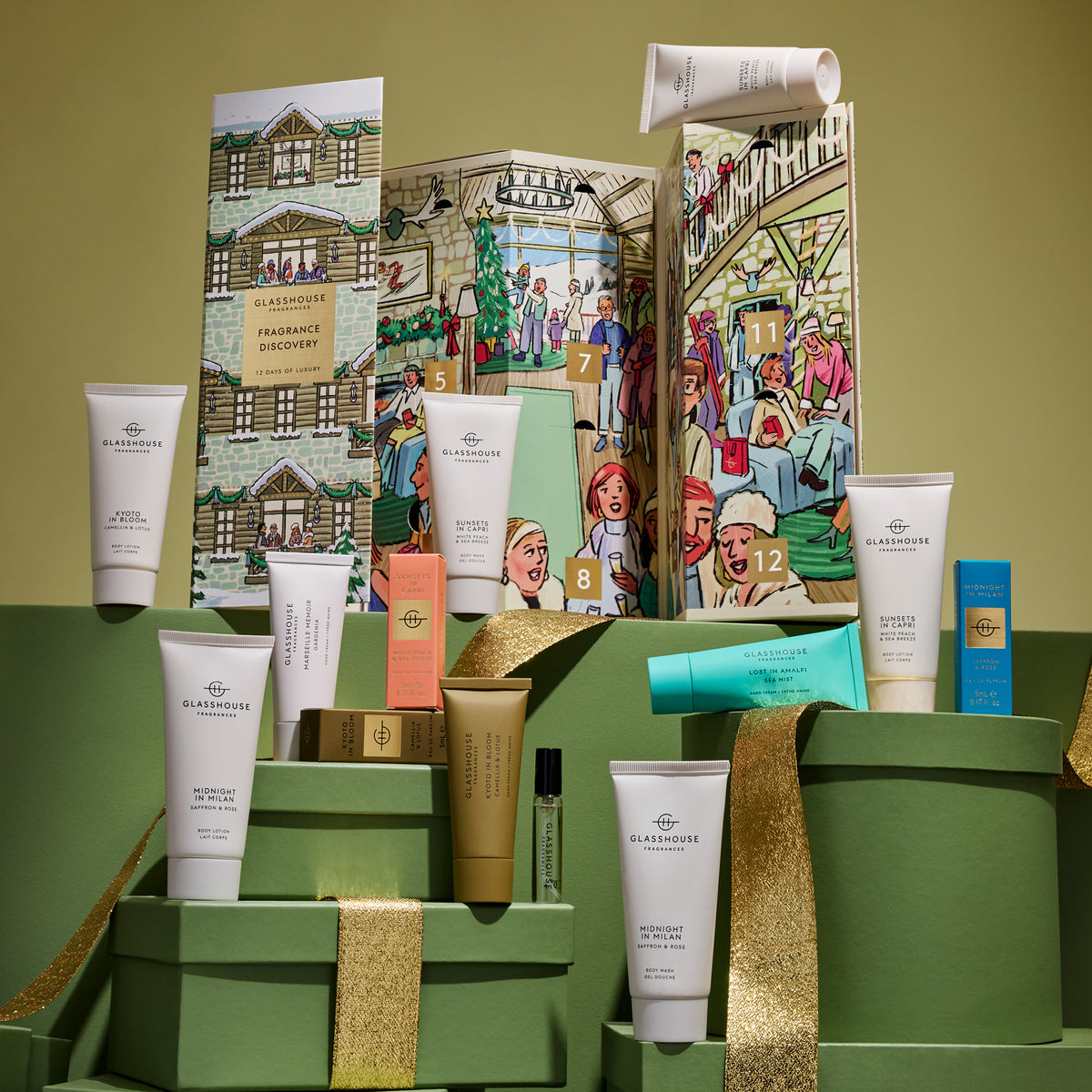 12 Days of Luxury Fragrance Collection