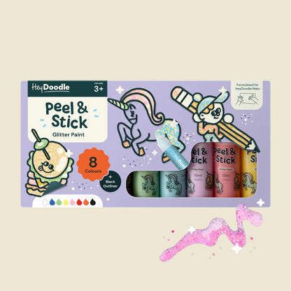 Peel & Stick Glitter Paint