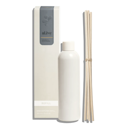 Reed Diffuser Refill - Coconut & Wild Orange