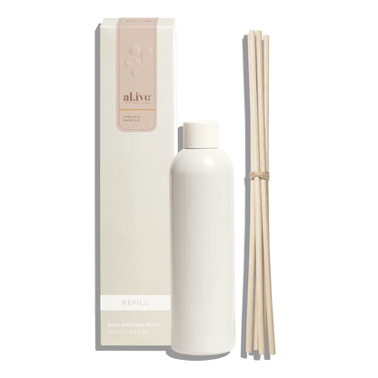 Reed Diffuser Refill - Apricot & Sweet Fig