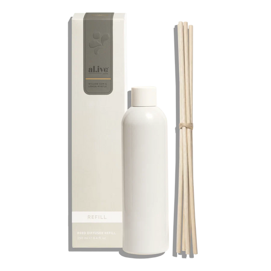 Reed Diffuser Refill - Willow Gum & Lemon Myrtle