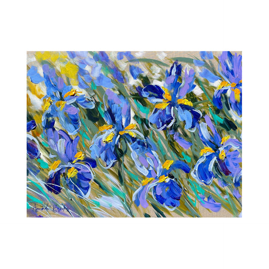 Iris Landscape Placemats