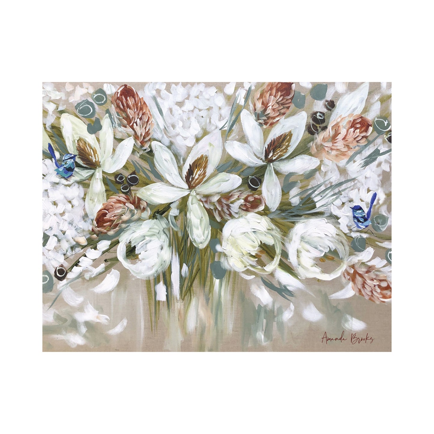 Magnolia Banksia Wrens Placemats
