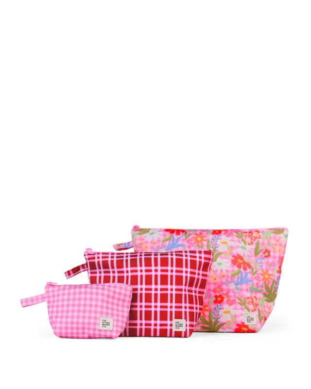Handy Pouch Trio  | Flowerburst