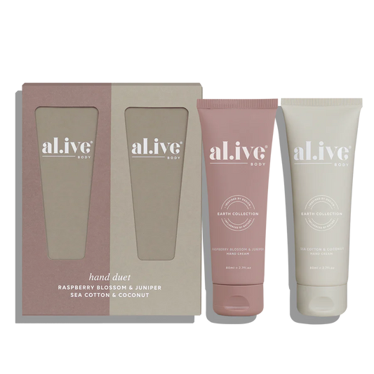 Hand Duet - Raspberry Blossom & Juniper + Sea Cotton & Coconut