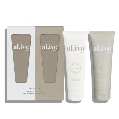 Hand Duet - Mango & Lychee + Sea Cotton & Coconut