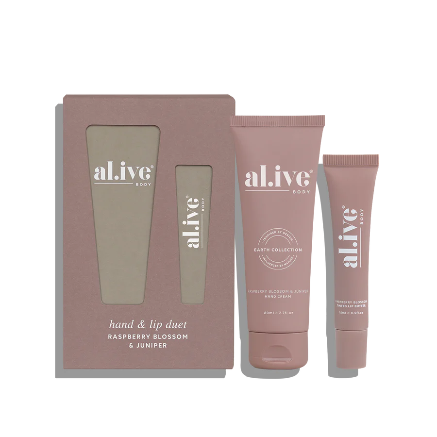 Hand & Lip Duet - Raspberry Blossom & Juniper