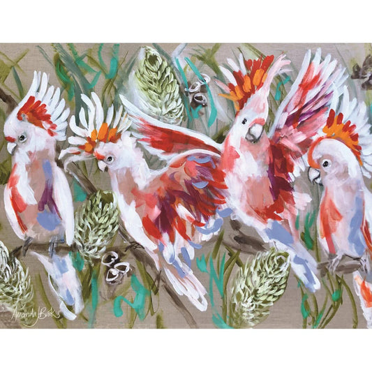 Major Mitchells & Banksia Placemats