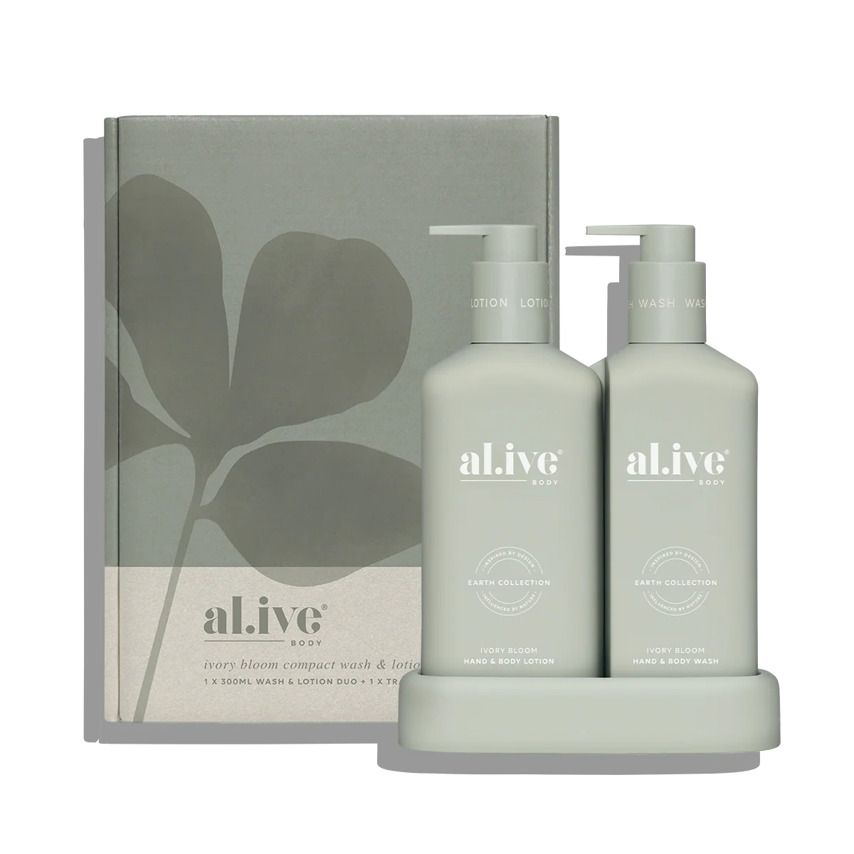Compact Bathroom Wash & Lotion Duo | Ivory Bloom LTD ED