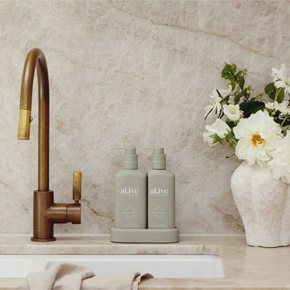 Compact Bathroom Wash & Lotion Duo | Ivory Bloom LTD ED