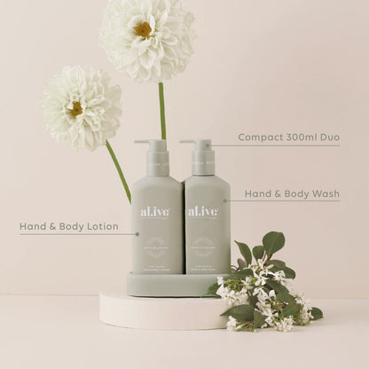 Compact Bathroom Wash & Lotion Duo | Ivory Bloom LTD ED