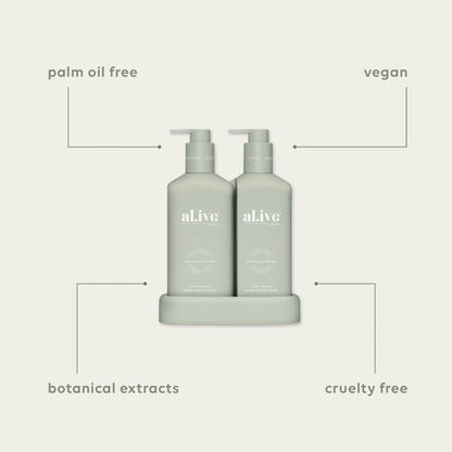 Compact Bathroom Wash & Lotion Duo | Ivory Bloom LTD ED
