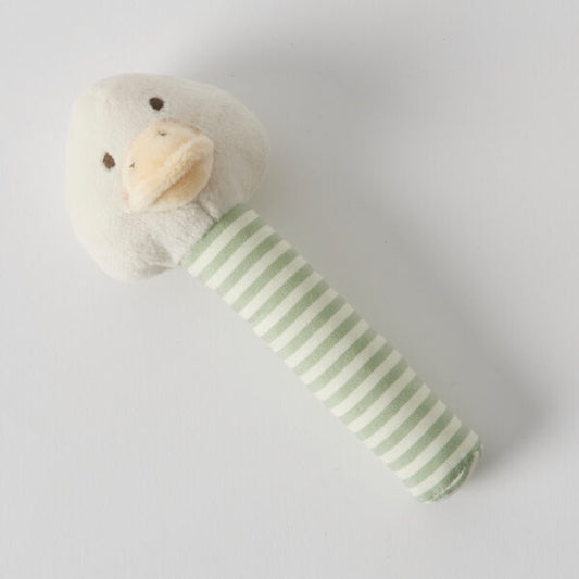 Stripe Duck Rattle