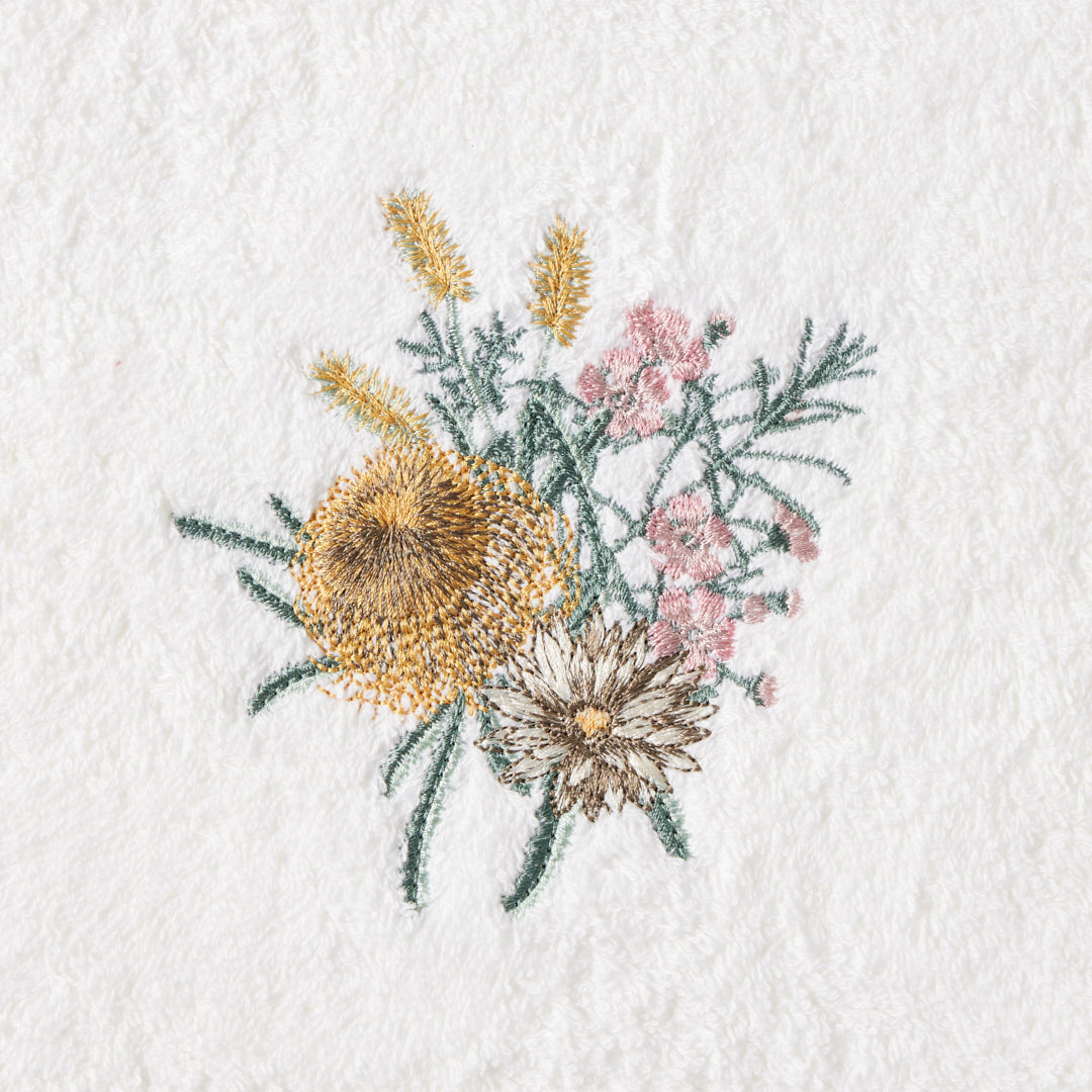 Wattle & Bloom Hand Towel