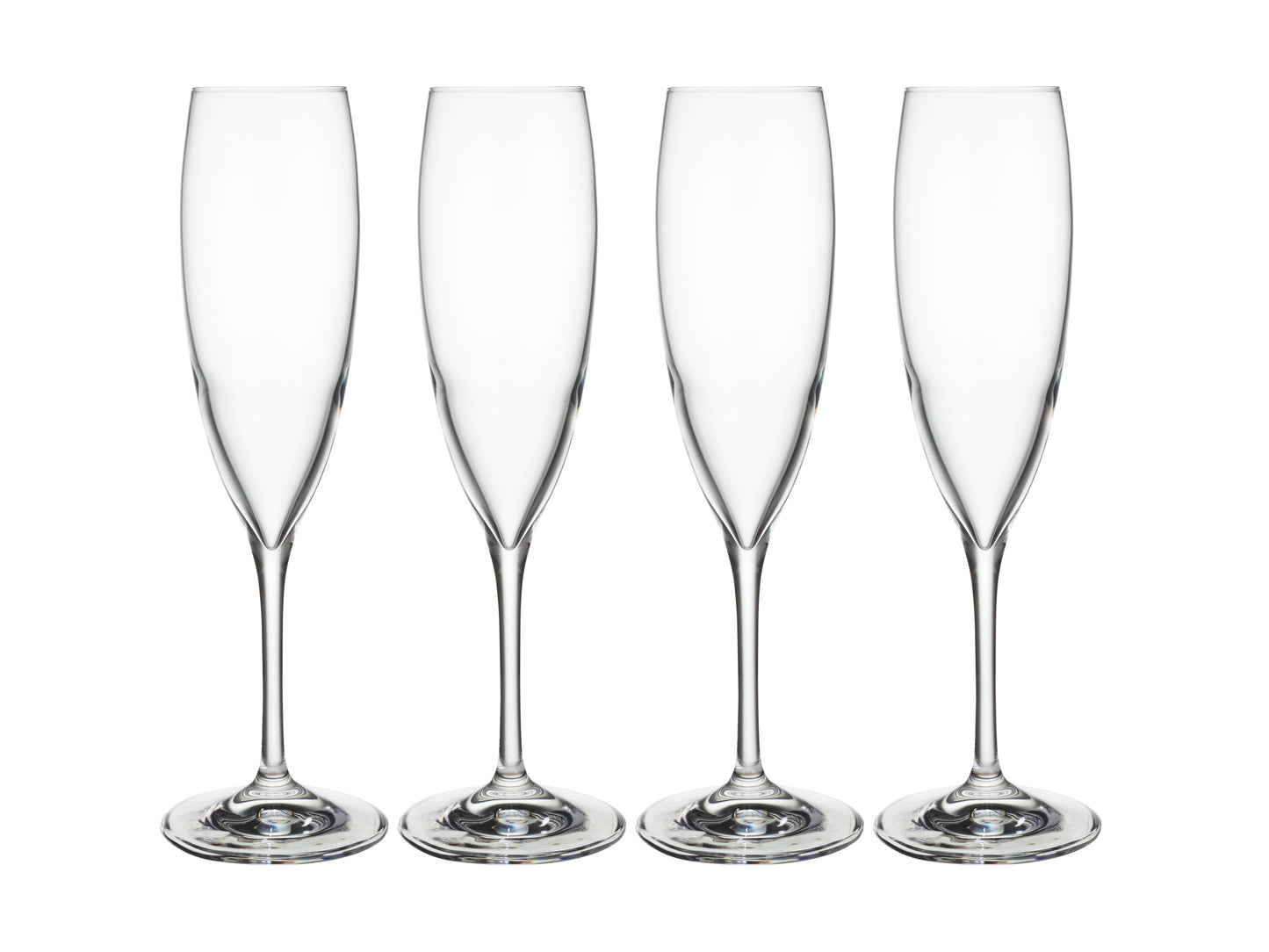 Sofia Champagne Flute Glass Set 4