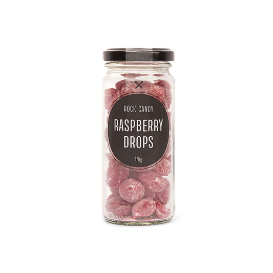 Rock Candy Jars - Raspberry Drops 170g