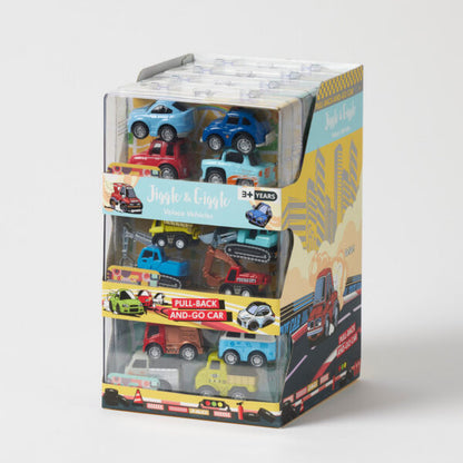 Veloce Pullback Car s/4 Asst Designs