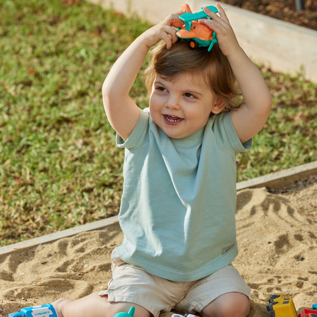 Bioplastic Car & Plane Set - Small