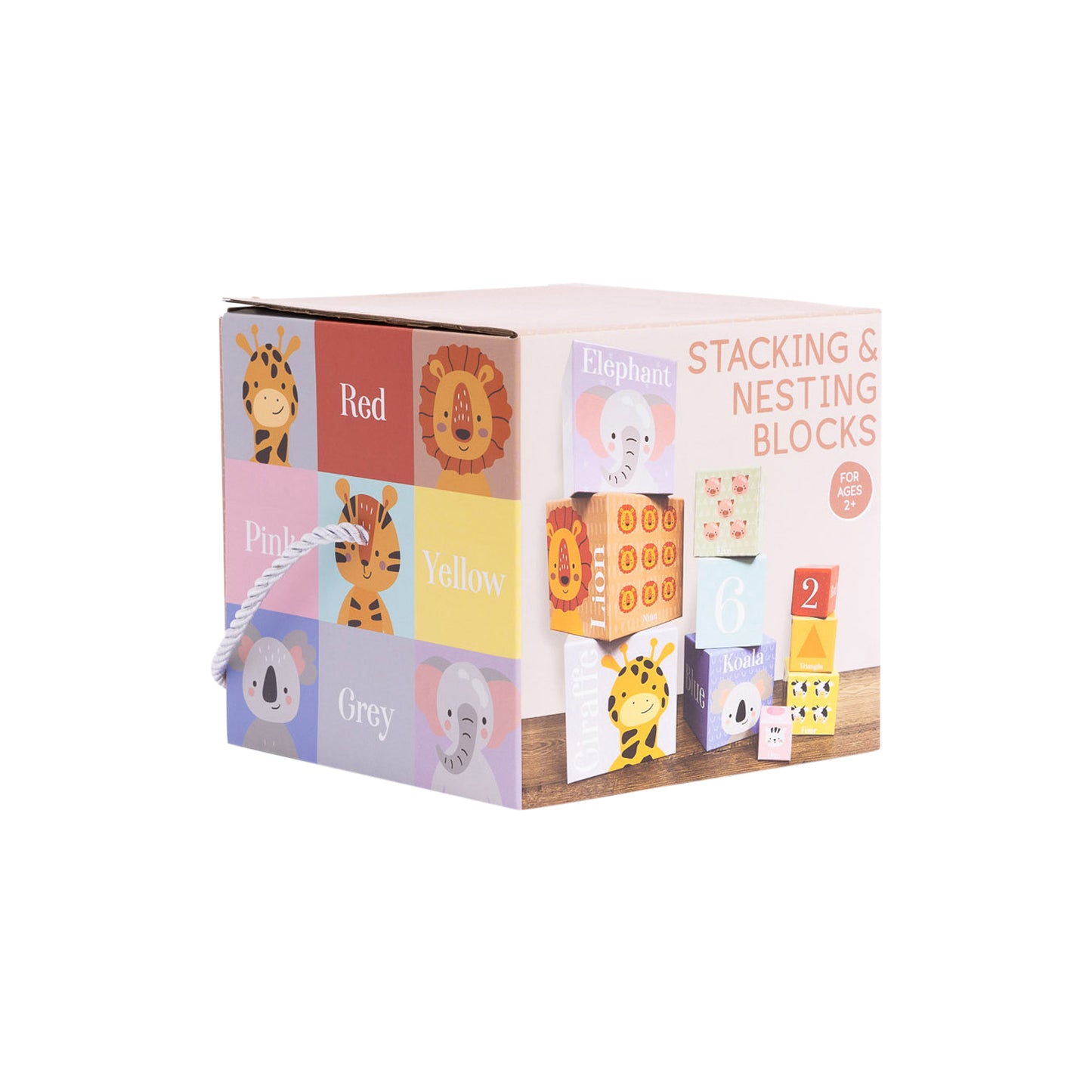 Cardboard Stacking Blocks