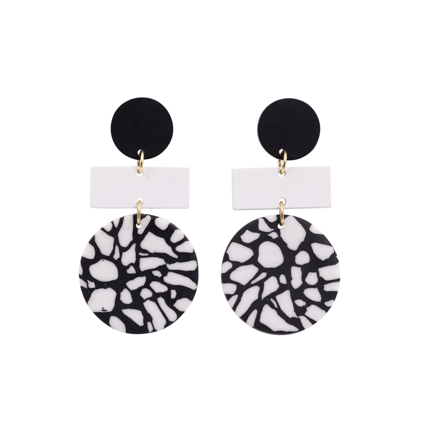 Kiki Earrings | Round Pebble