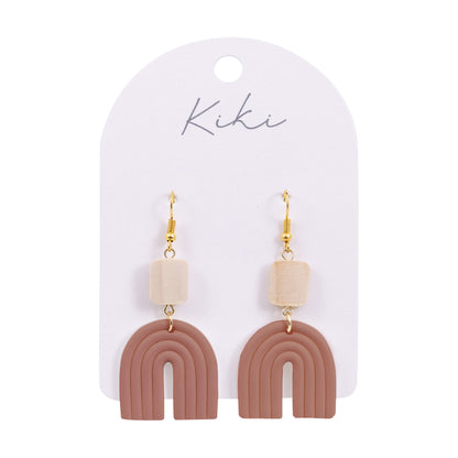 Kiki Earrings | Pink Rainbow