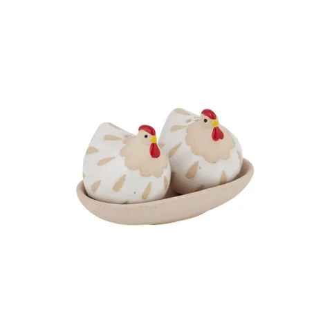 Salt & Pepper Shakers - Charlie Chook