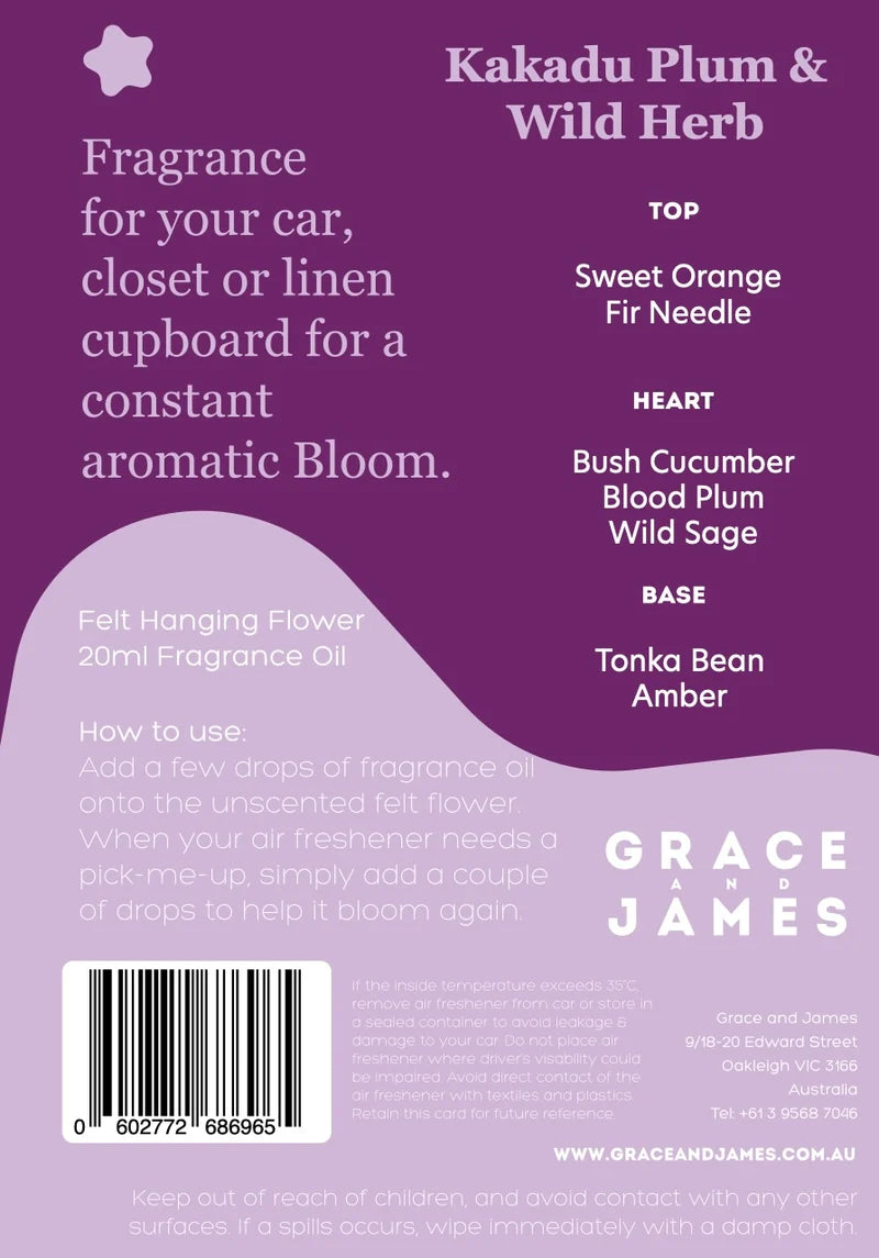 Bloom Kakadu Plum & Wild Herb Air Freshener