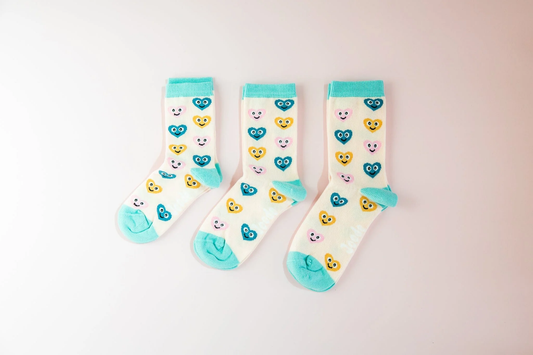 Smiley Hearts Socks