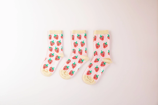 Strawberry Fruit Socks