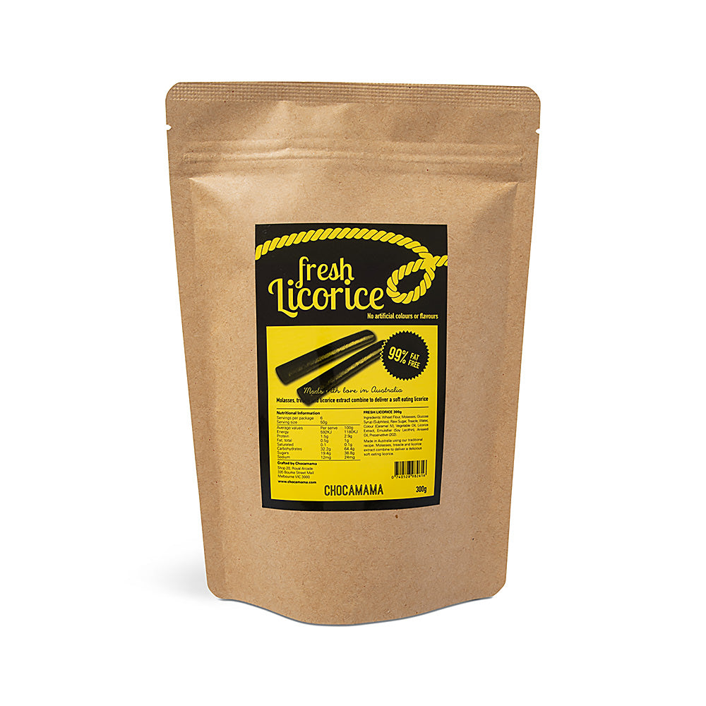 Fresh Licorice Stand Up Bag 300g
