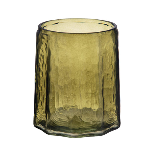 Doyle Glass Octagonal Hurricane Pillar Holder