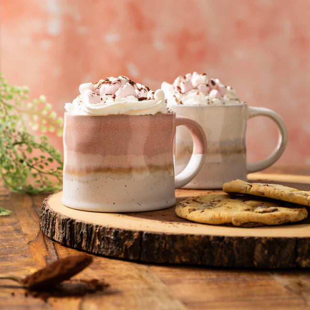 Mikasa Reactive Glaze Mug | Pink