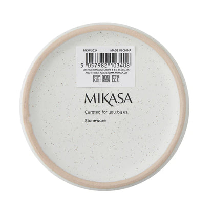 Mikasa Scallop Print Mug | Pink & Red