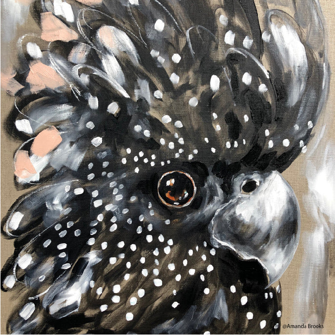 Lilli Rock Magnet - Flora Fauna & Feathers