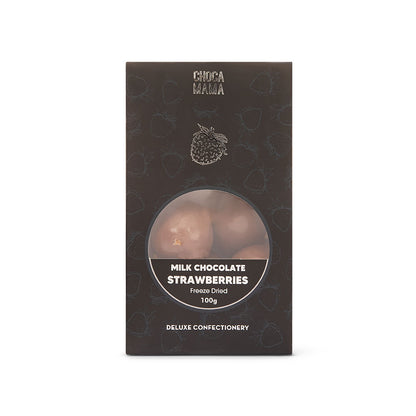 Milk Chocolate Freeze Dried Strawberries 100g