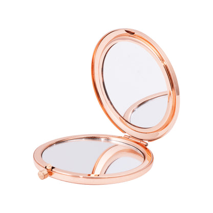 Compact Mirror Floral