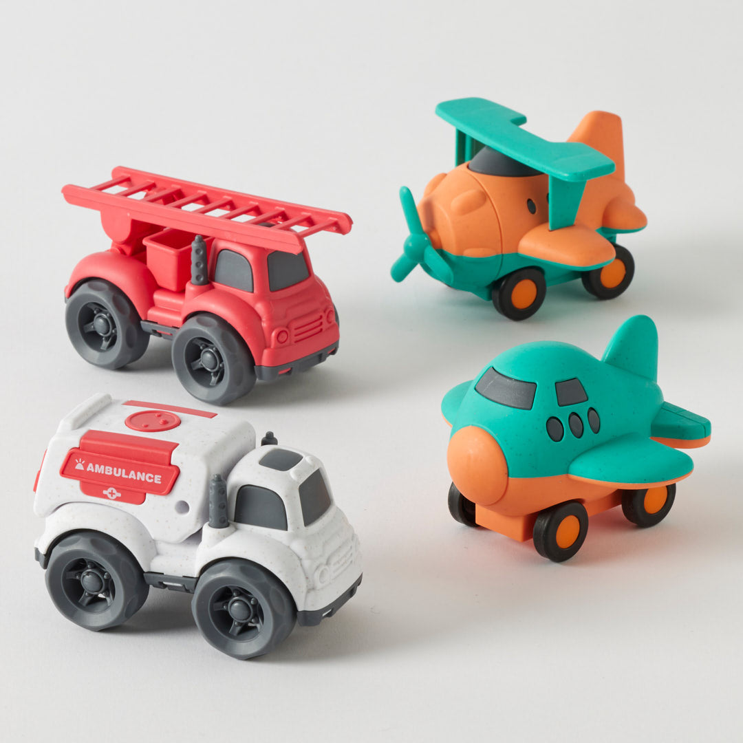 Bioplastic Car & Plane Set - Small