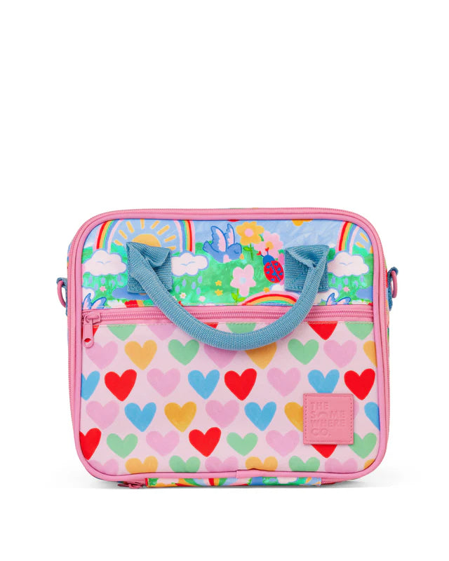 Mini Lunch Case | Rainbow Garden