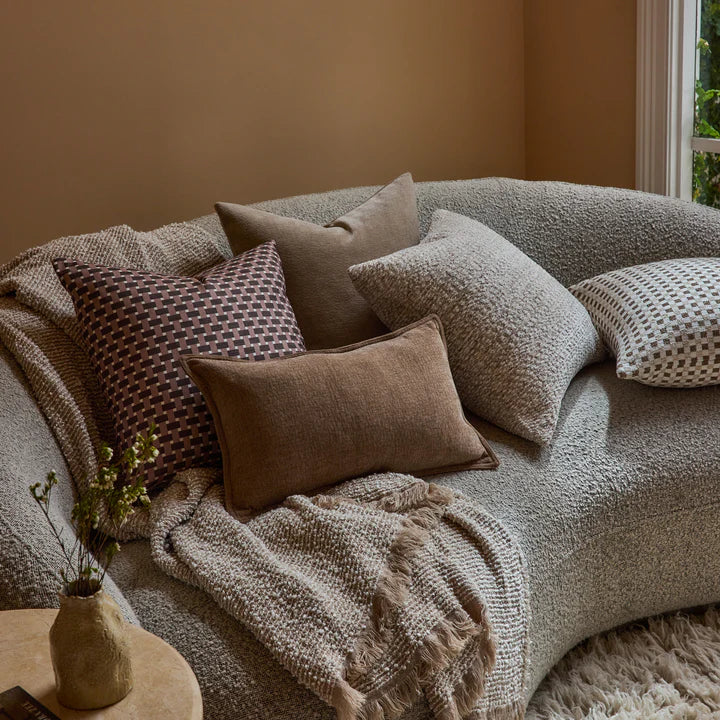 Blake Cushion | Coffee