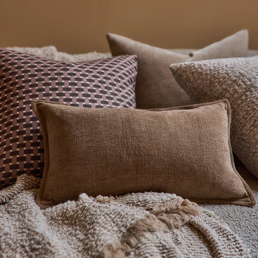 Blake Cushion | Coffee