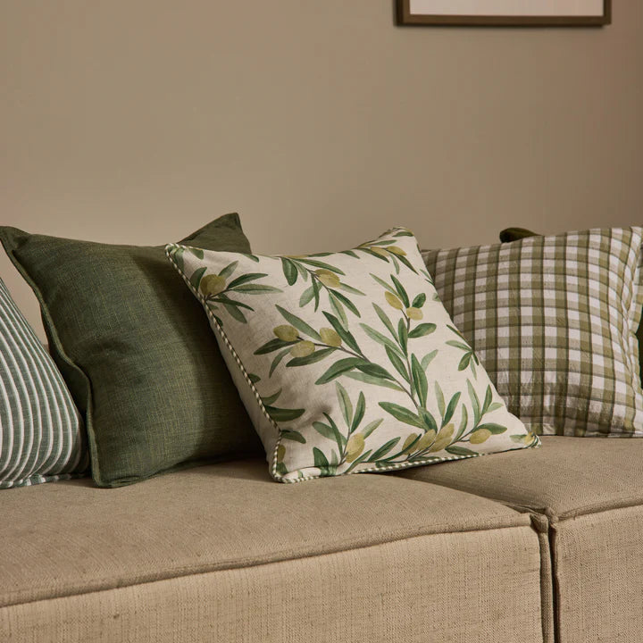 Sicilian Olive Cushion