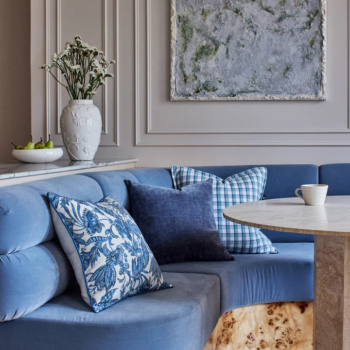 Brooklyn Cushion | Dark Blue