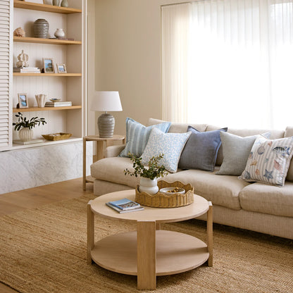 Blake Cushion | Soft Blue