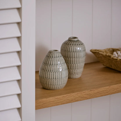 Kyoto Sea Foam Tall Vase